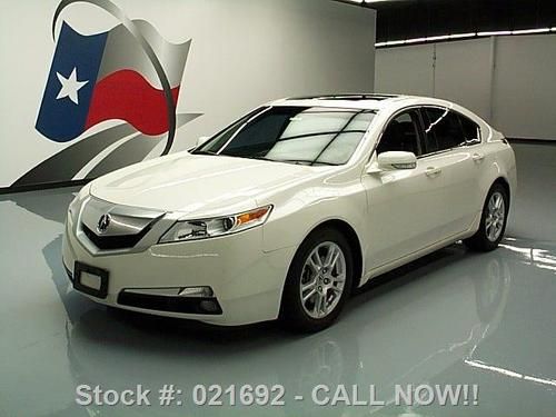 2010 acura tl heated leather sunroof xenons only 28k mi texas direct auto