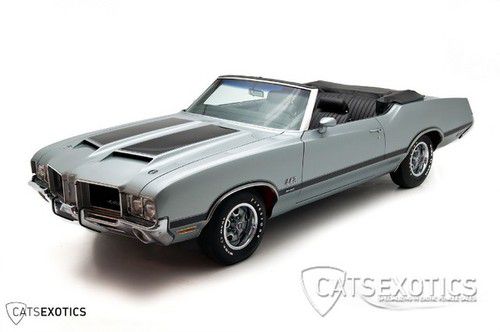 1971 oldsmobile 442 w-30 convertible rare fully documented excellent condition