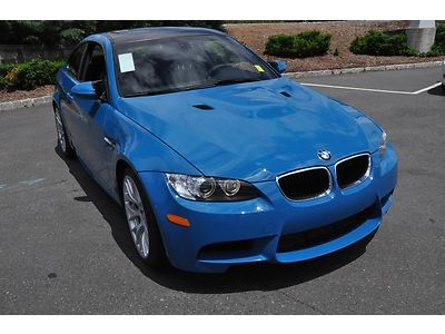 Bmw m3 laguna seca blue 6 speed special edition color collectible coupe new
