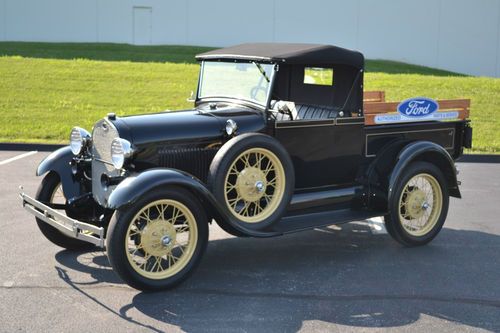 1929 model a roadster pickup one of the finest to be offered! inspection invited