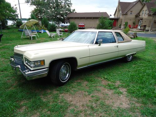 1976 coupe deville d'elegance in outstanding original condition, 49k miles