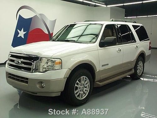 2007 ford expedition eddie bauer 8-pass leather 41k mi texas direct auto
