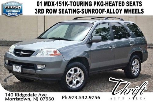 01 mdx-151k-touring pkg-heated seats-3rd row seating-sunroof