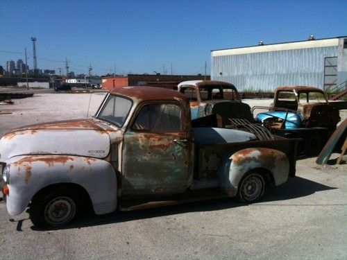 1950 chevy 3 window pickup truck - (2) 1950 - 5 window cabs, 1947,1948,1949,1951