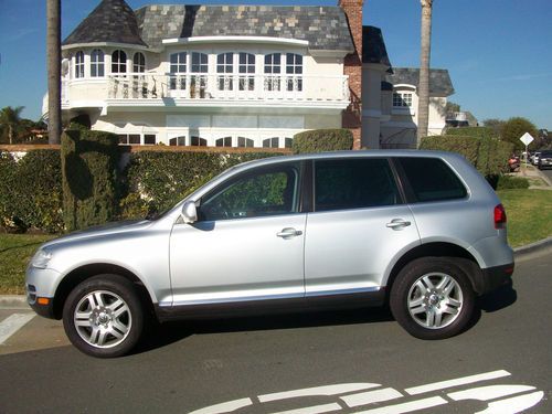 2006 vw touareg 85k 4dr suv 8 cyl loaded moonroof cd like new absolutely no rust