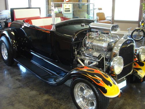 1929 ford miodel a roadster all steel show winner