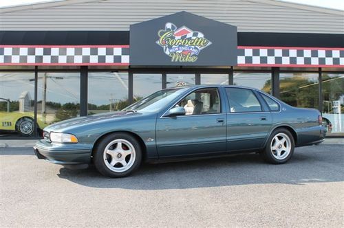 1996 impala s/s rare green gray metallic great condition drive anywhere