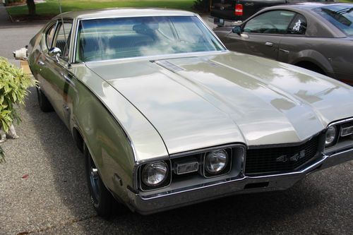 1968 olds 442 numbers matching 400 engine turbo 400 trans 3.42 posi