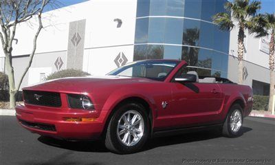 2009 ford mustang convertible coupe with low miles buy now and save big