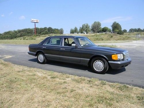 Mercedes benz 300sel sedan 6cyl auto leather sunroof loaded new car trade nice