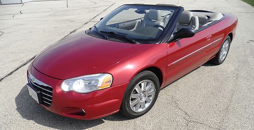 2004 sebring limited convertable only 58,000 miles   monroe wi