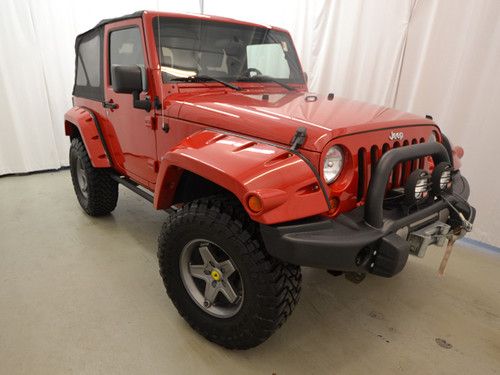 2008 jeep wrangler x 6-speed v6 4x4 alloy wheels, winch, oversize offroad tires