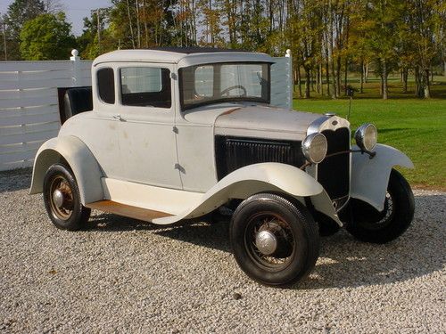 Original 1930/31 ford model a 5 window coupe rat rod hot rod