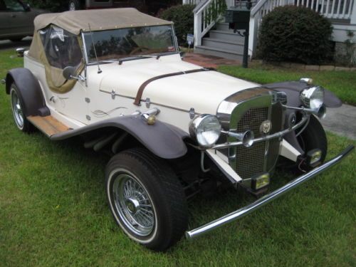 1929 mercedes gazelle replica 2 door convertible on ford chasis w/ auto trans