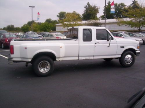 1993 ford f350 7.3l diesel dually 5 speed manual transmission pickup truck