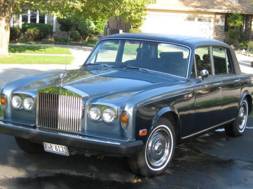 1974 rolls royce sliver shadow  lo ,mi fulley loaded great cond  looks great