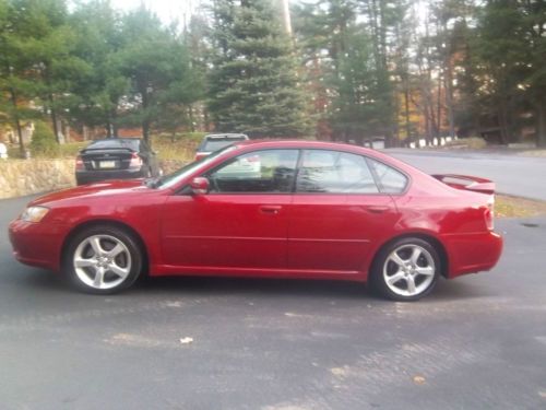 Subaru legacy gt, red, 67,500 miles awd nice condition