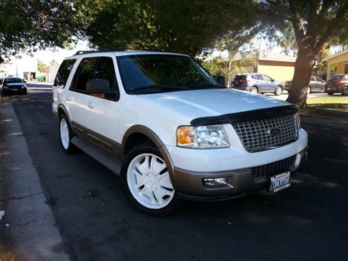 2004 ford expedition eddie bauer sport utility 4-d 5.4l clean carfax one owner