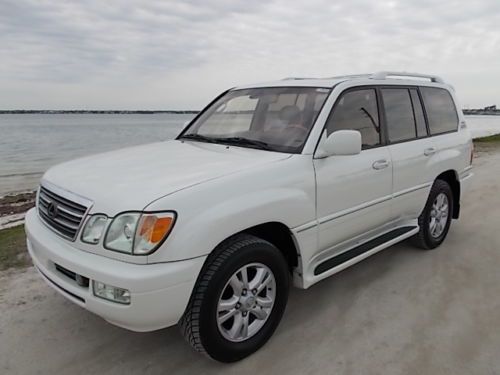 03 lexus lx 470 - loaded - one owner florida 4x4 - no accidents - original paint