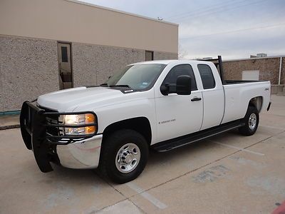 2008 chevrolet silverado 2500hd lt extended cab long bed 6.0 v8-4x4-one owner