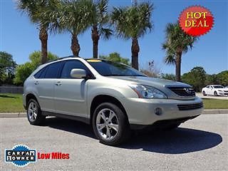 2006 lexus rx 400h awd hybrid navigation leather sunroof 54k one owner miles!