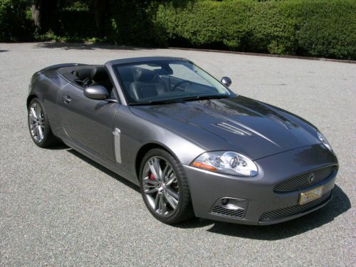 2009 jaguar xkr convertible &#034;portfolio edition&#034;  - 18k miles - stunning!