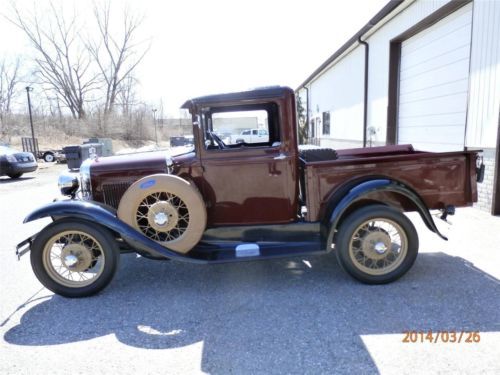Vintage 1931 model a pick up truck wide body