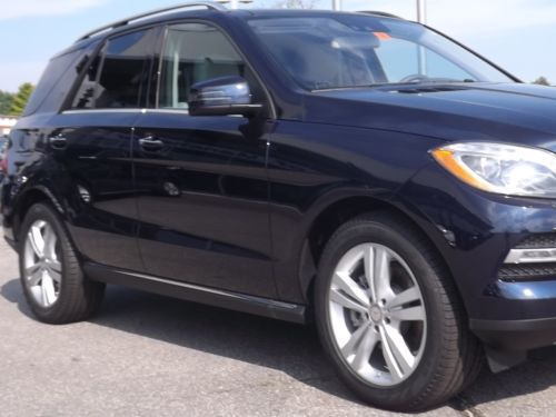 2013 ml350 bluetec 4matic-optional equip.&amp; value added packages-exc.condition