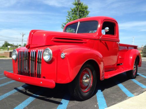 Rare 1946 ford pick up red