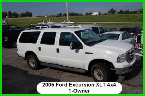 2005 excursion xlt 4x4 1-owner fleet used 6.8l v10  automatic suv