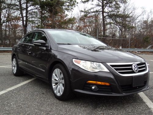2010 mocha brown volkswagen cc sport 4 cylinder gas saver leather heated seats