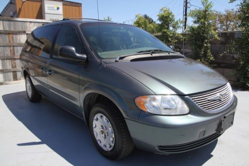 2002 chrysler town &amp; country lx  automatic 6 cylinder  no reserve