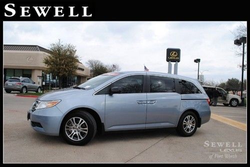2011 honda odyssey ex-l navigation leather cd sunroof one owner low miles