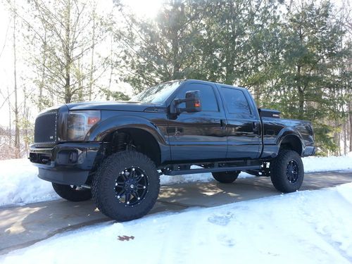 Ford f350 super duty 6.7 diesel lifted black ops edition