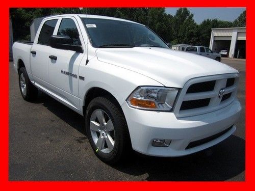 New 2012 ram 1500 4wd crew cab express msrp $36815