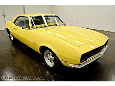 1968 chevrolet camaro rs pro street 350 automatic dual exhaust tach look at this