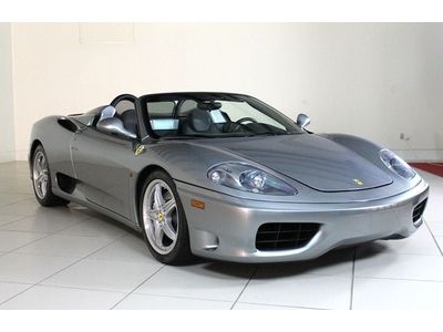 Only 4,500 miles excellent cond serviced f1 spider dealer maintained