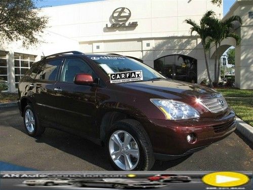 Lexus rx 400h factory certified hybrid with navi &amp; back up cam awd