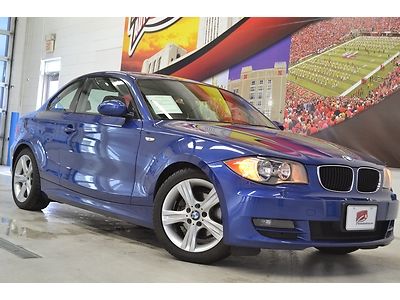 09 bmw 128i coupe cold weather premium pkg 36k financing moonroof leather