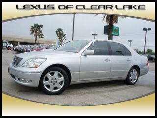2005 lexus ls 430 4dr sdn side airbags traction control leather seats fog lights