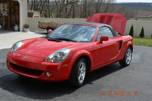 2003 toyota mr2 spyder base convertible 2-door 1.8l