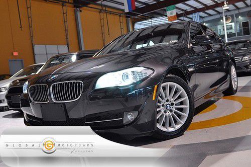 12 bmw 535i premium technology auto nav pdc cam entry-drive alloy roof 1-own 10k