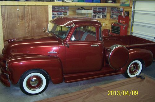 Stunning 5 window 3100 pickup short bed step side this is a must have truck !