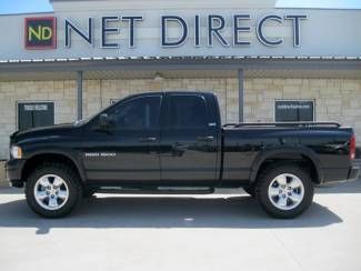 02 dodge ram 4wd crew cab sport htd leather new tires net direct auto texas