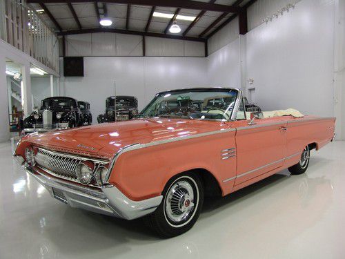 1964 mercury monterey convertible, only 30,707 miles, factory air conditioning!