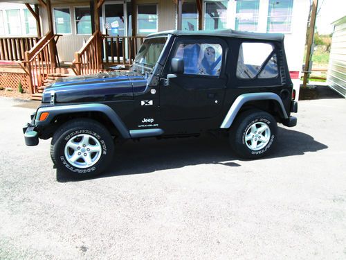 2006 jeep wrangler x sport 4x4 6 cly eng.l (only 11,000 miles)