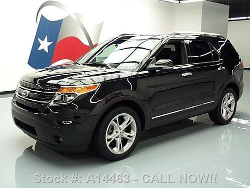 2013 ford explorer ltd htd leather rear cam 3rd row 21k texas direct auto
