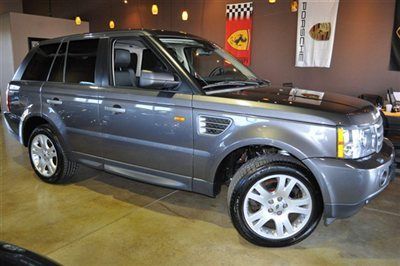 Range rover hse*navigation*very low miles*clean carfax low miles 4 dr suv automa
