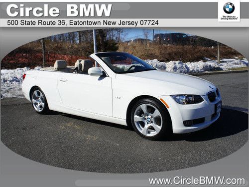 White convertible premium package comfort access heated steering  certified 100k