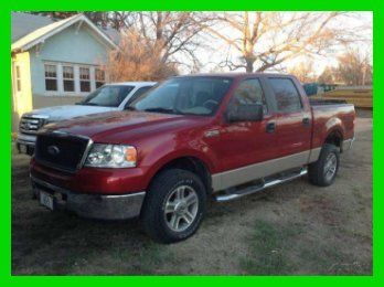 2007 ford f-150 supercrew xlt 4wd low miles cd tow hitch